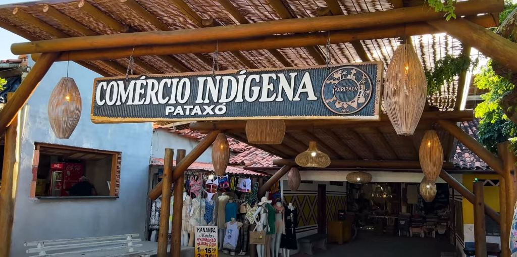 Foto de Feira de Artesanato Pataxó em Santa Cruz Cabrália